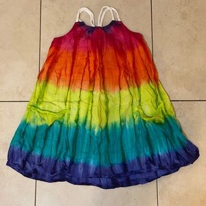 Girls Rainbow Dress